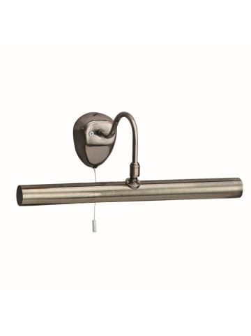 Licht-Erlebnisse Wandlampe (B)36 x (H)13 cm in Messing Antik