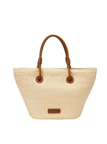 Marc O'Polo Bast-Shopper small in Burnt Tobacco