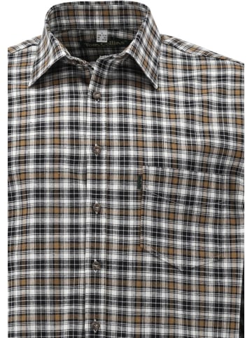 Tom Collins Hemd Kevir in dunkelbraun