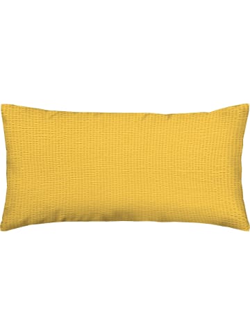 Erwin Müller Seersucker Kissenbezug Wertingen in gelb