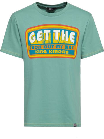 King Kerosin T-Shirt in Grün