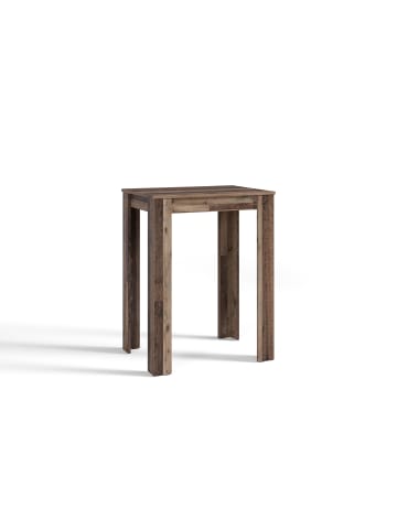 byLiving Bartisch Nele in Old Wood - (B) 80 x (H) 104 x (T) 60 cm