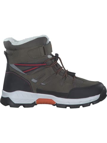 DOCKERS Winterstiefel in khaki/schwarz