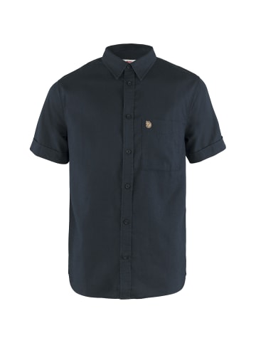 FJÄLLRÄVEN Övik Travel Shirt SS in Marine