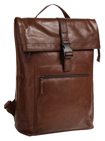 Sansibar Rucksack in cognac