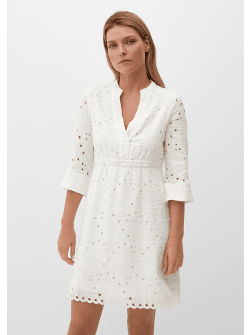 s.Oliver BLACK LABEL Kleid kurz in Creme