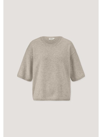 Hessnatur Strick Pullover Oversize in perlmutt