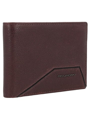 Piquadro Rhino Geldbörse Leder 12.5 cm in dark brown