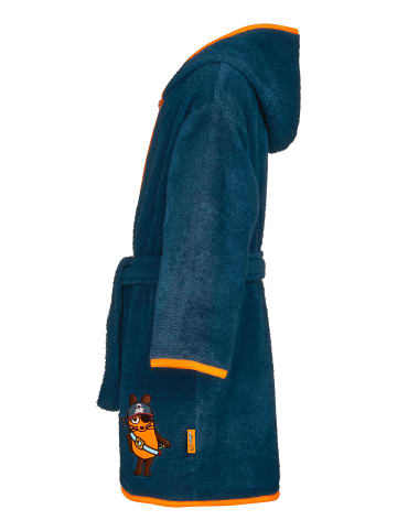 Playshoes Frottee-Bademantel DIE MAUS Pirat in marine