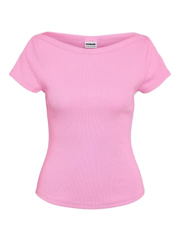 Noisy may T-Shirt in Begonia Pink