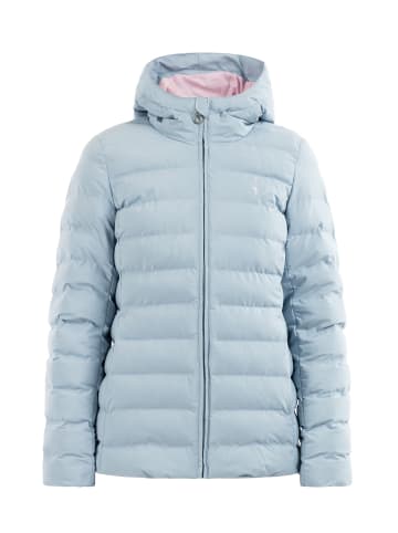 myMo Wattierte Winterjacke in Hellblau