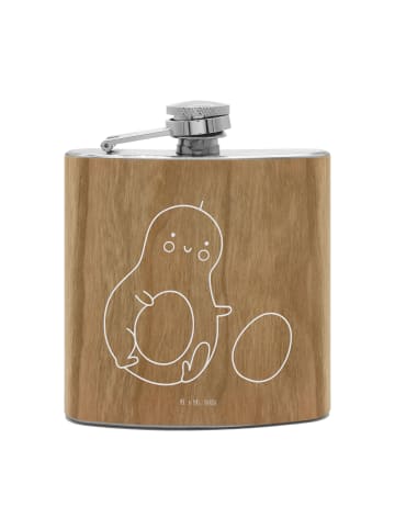 Mr. & Mrs. Panda taschenflasche Avocado Kern rollt ohne Spruch in Braun