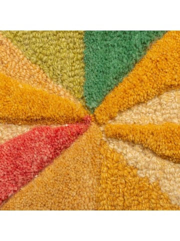 KADIMA DESIGN Luxus-Handgetufteter Wollteppich in Multifarben