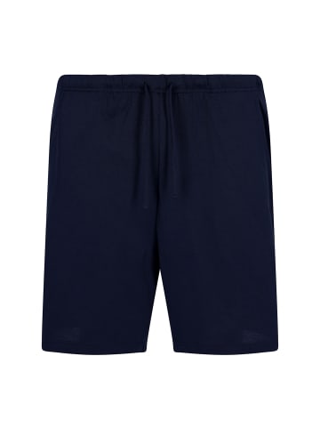 hajo Pyjama in Blau/Grau