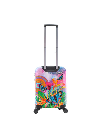 Saxoline Blue Koffer Butterfly Nature in multicoloured