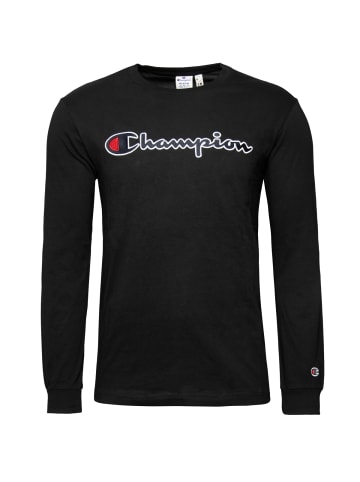 Champion Langarmshirt Crewneck in schwarz