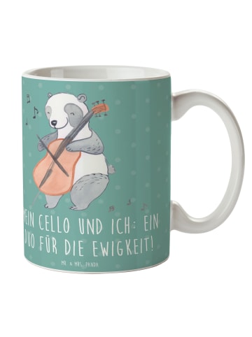 Mr. & Mrs. Panda Pott Zeichenllo Duo mit Spruch in Meeresbrise