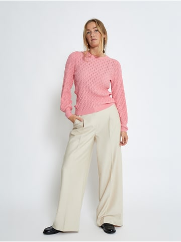 Peppercorn Pullover in Peony Pink