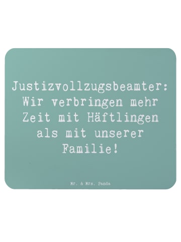 Mr. & Mrs. Panda Maus Pad Spruch Justizvollzugsbeamte Zeit mit S... in Meeresbrise