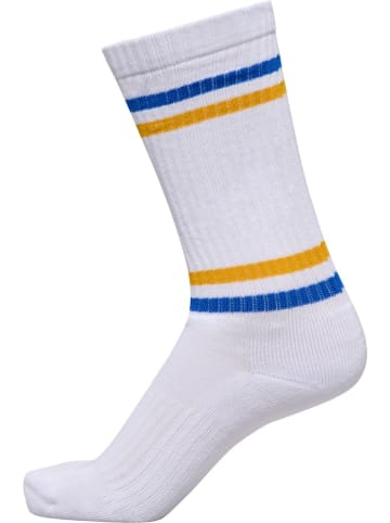 Hummel Socke "3-Pack Socks Chevron High Retro" in Weiß