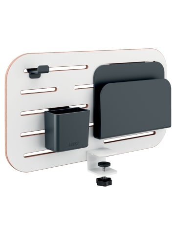 Leitz Schreibtischorganizer Pegboard 65480000 4tlg weiß/anthrazit