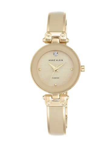 Anne Klein Quarzuhr Diamond Trends in champagner perlmutt / gold