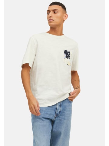 Jack & Jones T-Shirt 'Tulum' in weiß