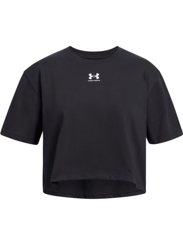 Under Armour Sportshirt "Rival T-Shirt" in Schwarz
