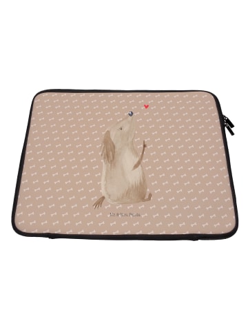 Mr. & Mrs. Panda Laptoptasche Hund Liebe ohne Spruch in Hundeglück