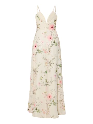 Vera Mont Abendkleid mit Muster in Cream/Rosé