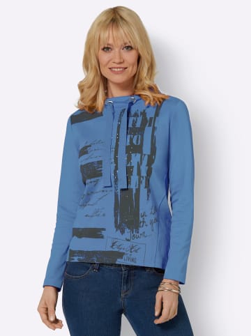 WITT WEIDEN Sweatshirt in mittelblau