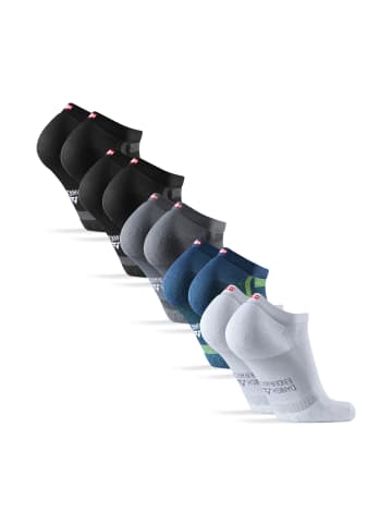 DANISH ENDURANCE Laufsocken Long Distance Running Low-Cut in Multicolor