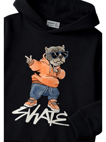 name it Hoodie 'Navi' in schwarz