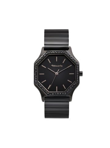 Tamaris Uhr - Sparkling Octavia in schwarz