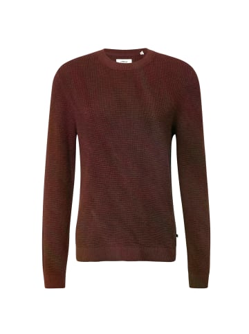 s.Oliver CASUAL Pullover in dunkelrot