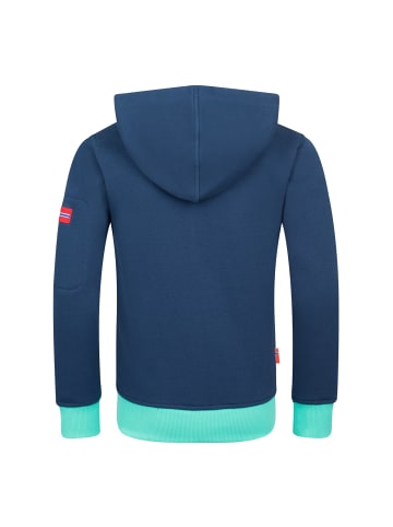 Trollkids Sweatjacke Sortland in aqua mint