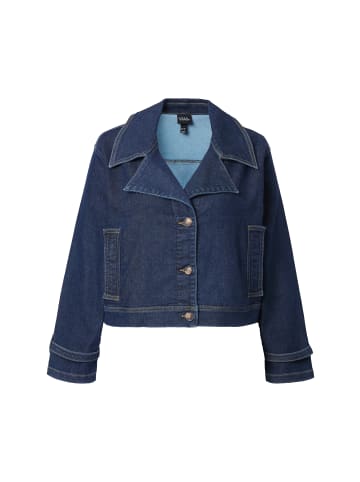 Ulla Popken Jeansjacke in blue denim
