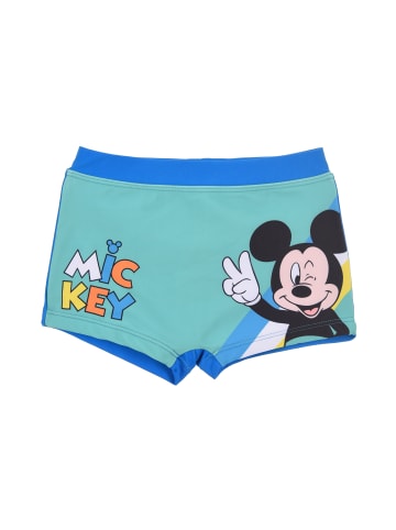 Disney Mickey Mouse Badehose Shorts in Grün