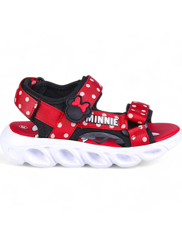 Disney Minnie Mouse Sandalen Minnie Mouse mit Klettverschluss in Rot