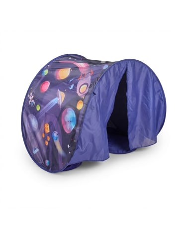 relaxdays Bettzelt "Weltall" in Bunt - (B)220 x (T)79 cm