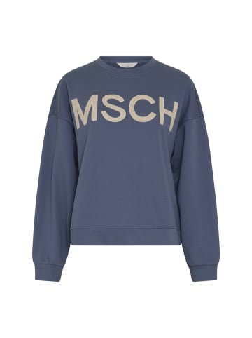 MOSS COPENHAGEN MSCHMela Briena Sweatshirt in Vintage Indigo