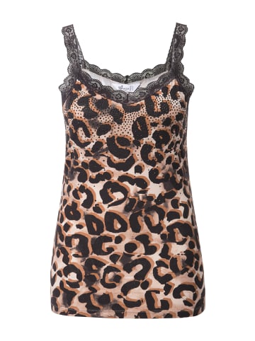 MIAMODA Strick-Top in schwarz