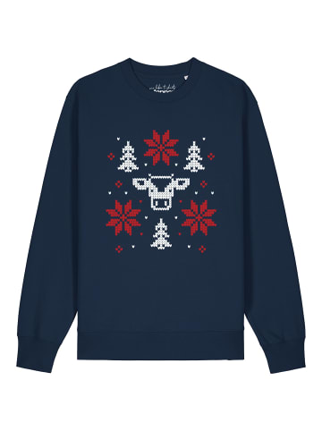 wat? Apparel Sweatshirt Christmas with love in Dunkelblau