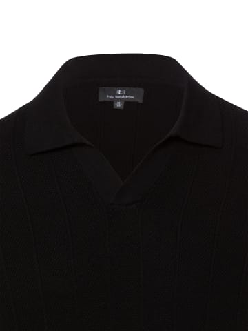 Nils Sundström Poloshirt NSNick in schwarz