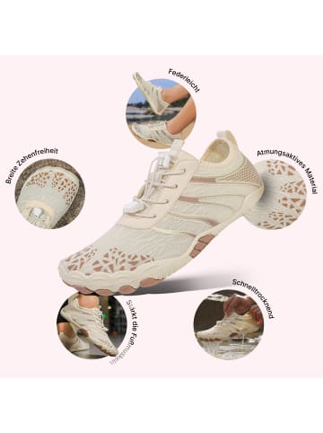DOTALES FlowStep Barfußschuhe in Beige 40