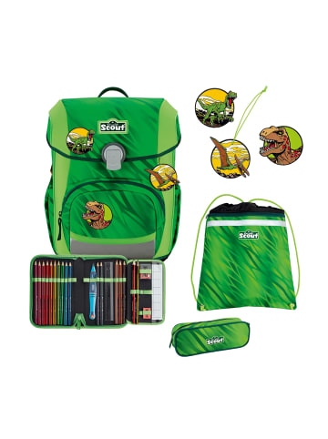 Scout Neo Schulranzen-Set 4-teilig in Dino Rex