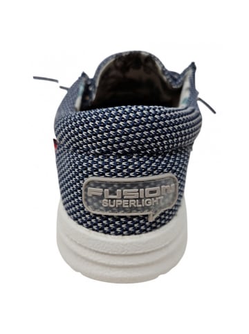 Fusion Leinenschuh  in Blau