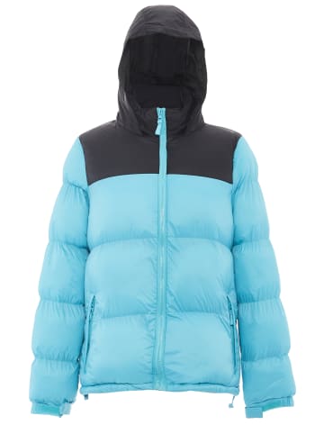 cosimon Wattierte Steppjacke in Türkis Schwarz