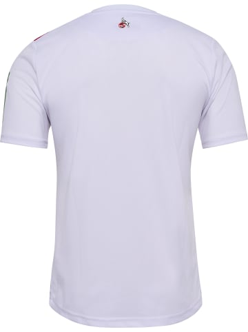 Hummel Hummel T-Shirt 1Fck 23/24 Fußball Erwachsene Schnelltrocknend in WHITE/TRUE RED