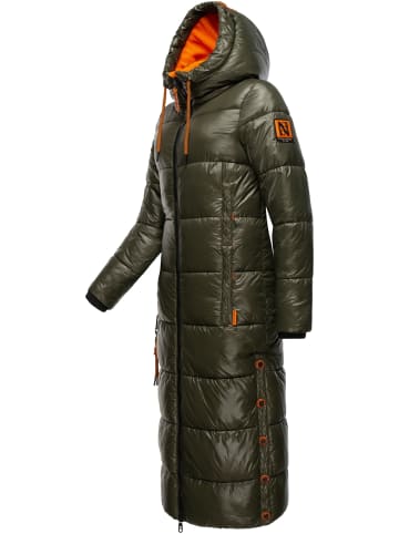 Navahoo Steppmantel Schmuseengel in Dark Olive